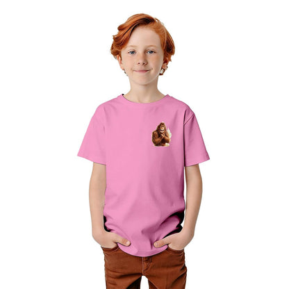 Bigfoot Sasquatch Designs, Kid’s Double Sided Gildan 5000B T Shirt