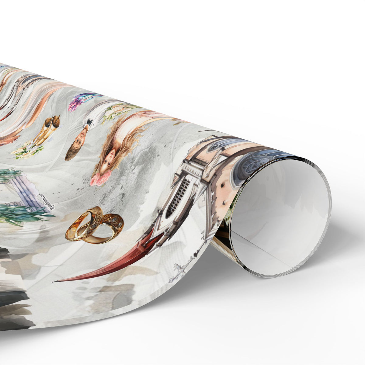 6 Packs (bulk) Wrapping Paper Rolls
