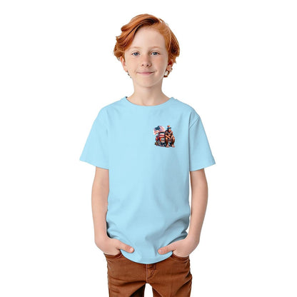 Bigfoot Sasquatch Designs, Kid’s Double Sided Gildan 5000B T Shirt