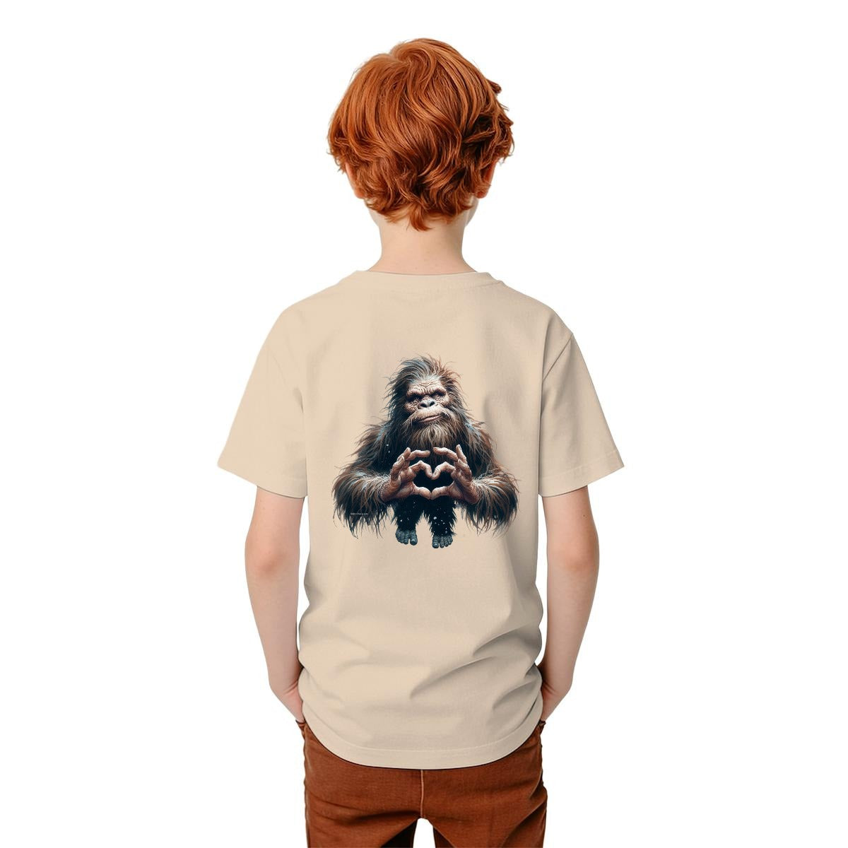 Bigfoot Sasquatch Designs, Kid’s Double Sided Gildan 5000B T Shirt