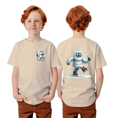 Bigfoot Sasquatch Designs, Kid’s Double Sided Gildan 5000B T Shirt