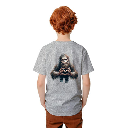 Bigfoot Sasquatch Designs, Kid’s Double Sided Gildan 5000B T Shirt