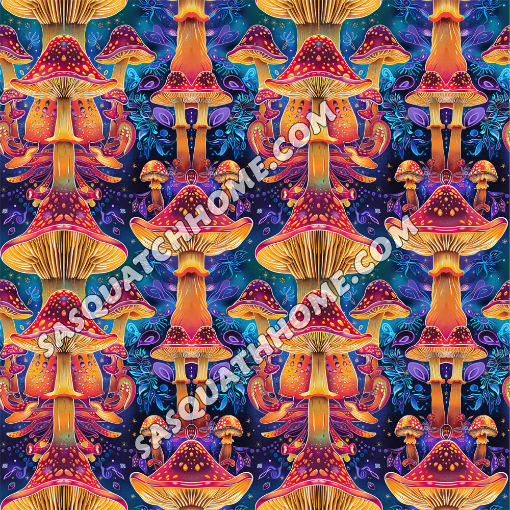 10 Psychedelic Designs, Women’s Plush Velvet Lined Boots