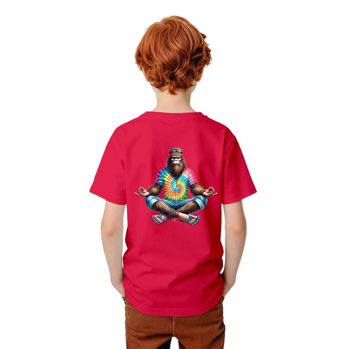 Bigfoot Sasquatch Designs, Kid’s Double Sided Gildan 5000B T Shirt