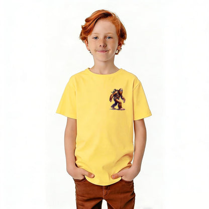 Bigfoot Sasquatch Designs, Kid’s Double Sided Gildan 5000B T Shirt