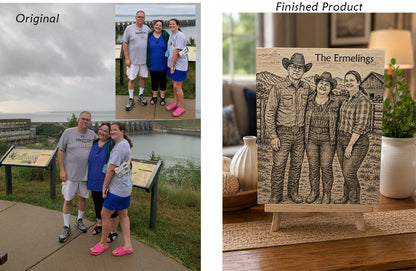 Personalized Laser Etched Art Boards