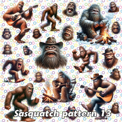Sasquatch Cotton Fabric 13