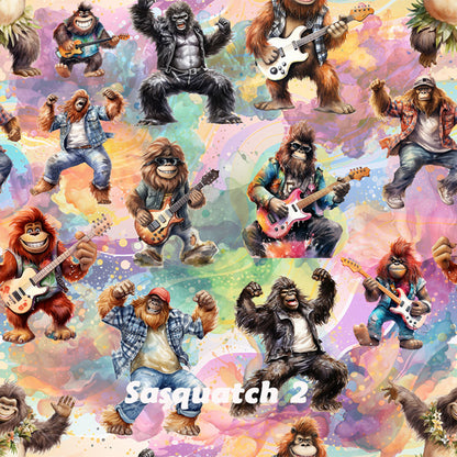 Sasquatch Cotton Fabric 2