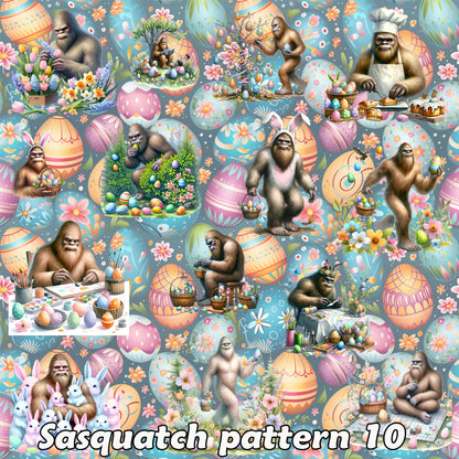 10 Bigfoot / Sasquatch Designs, Women’s 2 Piece Yoga Short Set