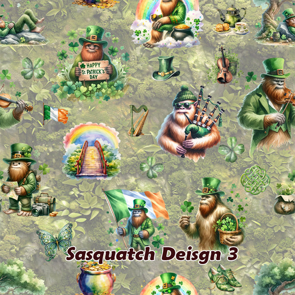 21 Bigfoot Sasquatch Designs, Waterproof Polyester Shower Curtain – Made in the USA – 70.8x70.8”