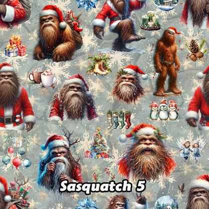 20 Bigfoot / Sasquatch Designs, Polyester Shower Curtain in 4 sizes