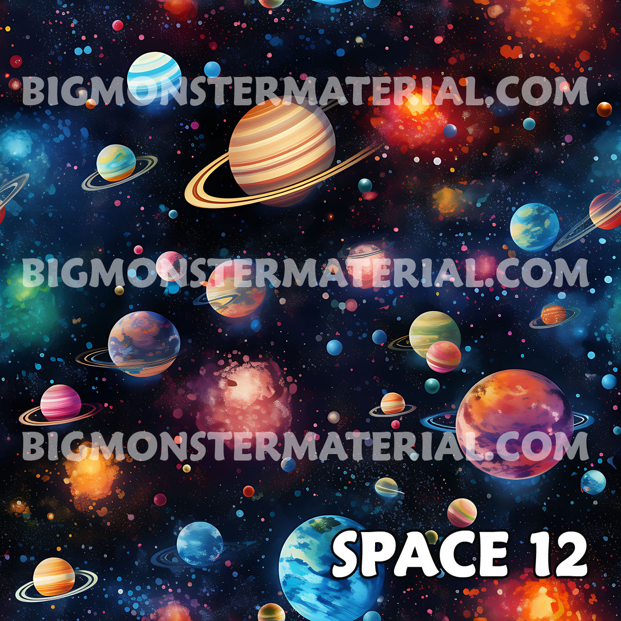 12 Galaxy / Outer Space Designs, Women’s Ruffle Hem Dress