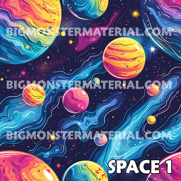 12 Galaxy Designs, Waterproof Polyester Shower Curtain – Made in the USA – 70.8x70.8”