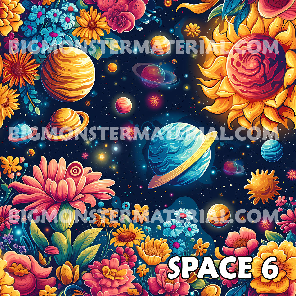 12 Galaxy / Outer Space Designs, Women’s Ruffle Hem Dress