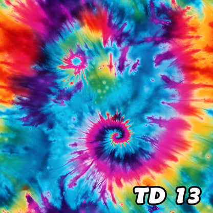 Tie Dye 2 Collection (12 Designs) Children’s Holed, Mule, Clogs, EVA, Gator Shoes