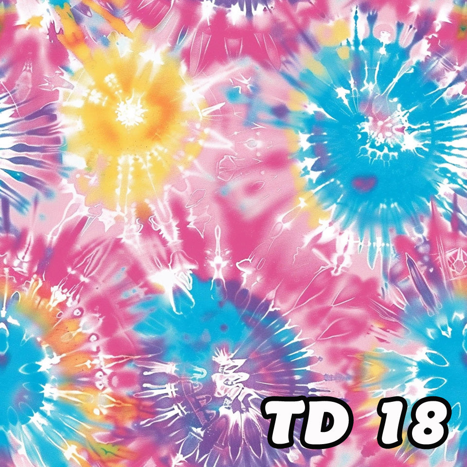 Tie Dye 2 Collection (12 Designs) Children’s Holed, Mule, Clogs, EVA, Gator Shoes