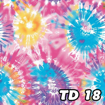 10 Tie Dye Designs, Youth Flannel Footless Zip up Pajama Jumpsuit