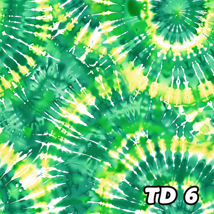 19 Tie Dye Designs, High Density 7 Layer Skateboard, Made In USA