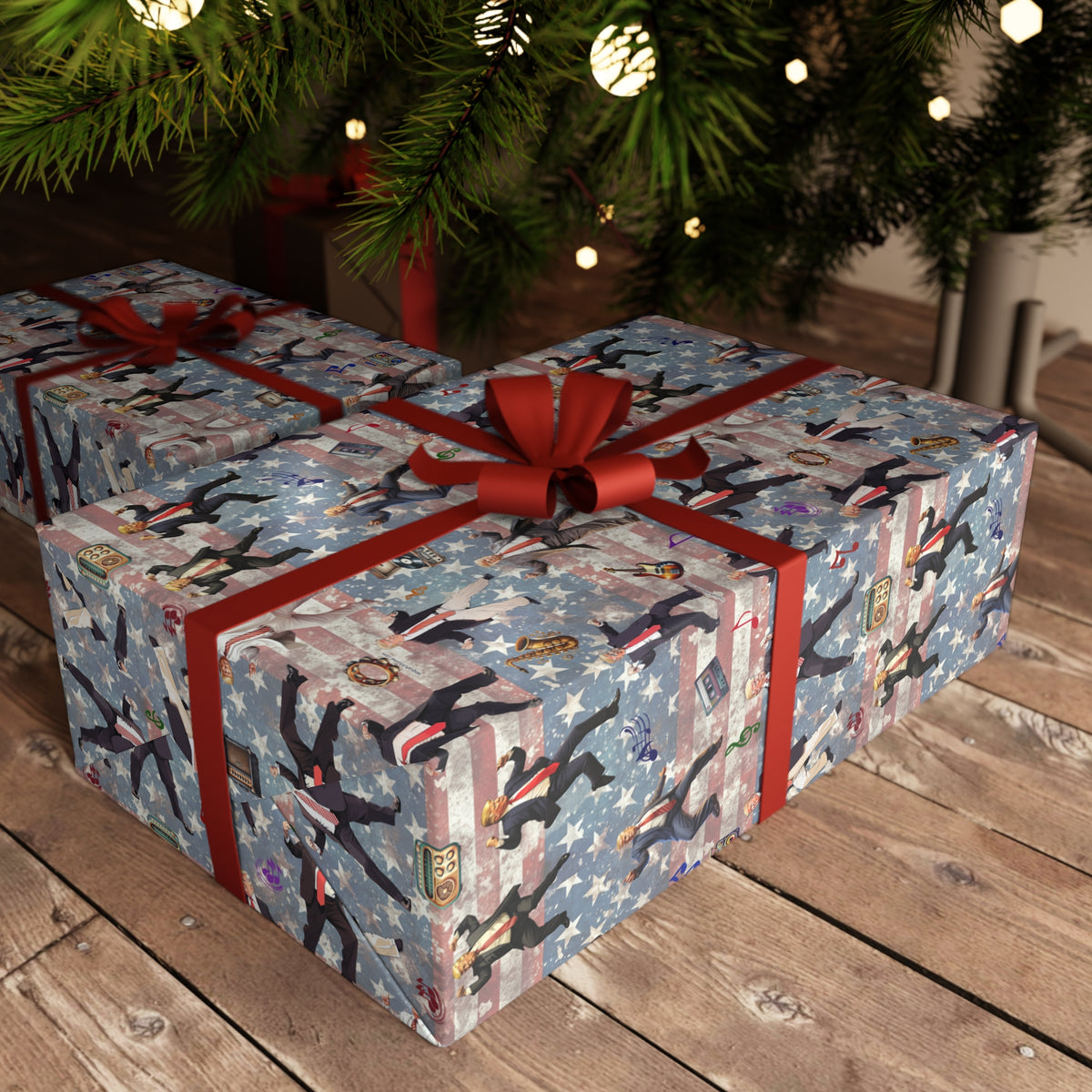 Donald Trump, MAGA Themed, 20# Wrapping Paper, Single Rolls Gift wrap