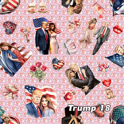 20 Donald Trump Designs, Wall Sconces, Set of 2, Plug In