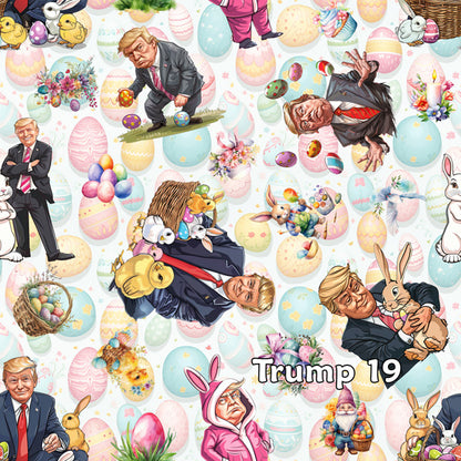 20 Donald Trump Designs, Bucket-Shaped Car Trash Bag
