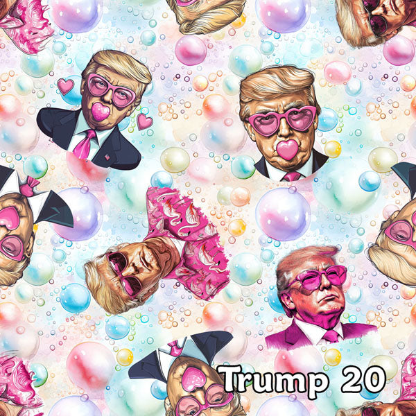 20 Donald Trump Designs, Wall Sconces, Set of 2, Plug In