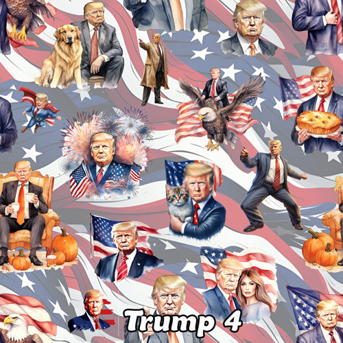 20 Donald Trump Designs, Bucket-Shaped Car Trash Bag