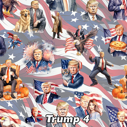 20 Donald Trump Designs, Bucket-Shaped Car Trash Bag