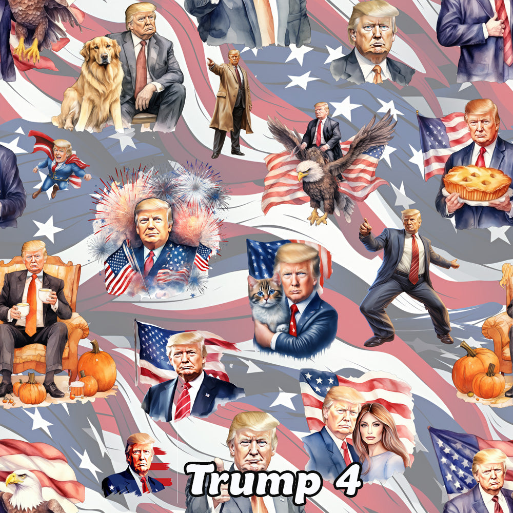 10 Donald Trump Designs, Men’s Long Boxer Briefs