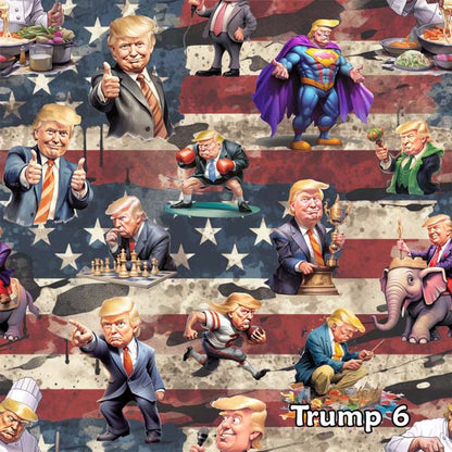 20 Donald Trump Designs, Wall Sconces, Set of 2, Plug In