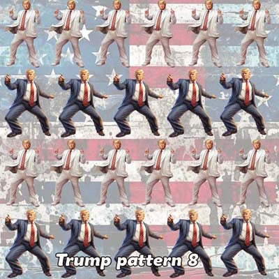 20 Donald Trump Designs, Plush Christmas Tree Skirt – 3 Sizes