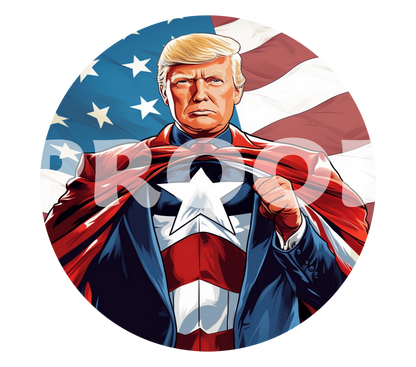Donald Trump Cpt. America Herb Grinder