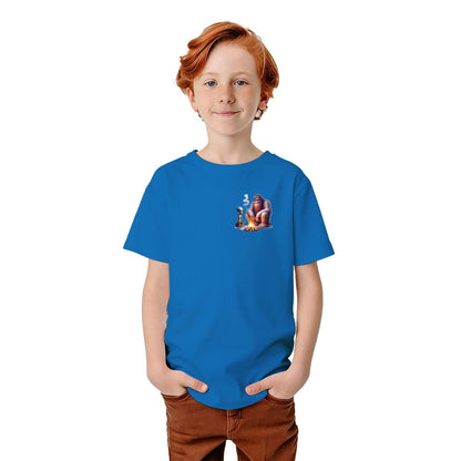Bigfoot Sasquatch Designs, Kid’s Double Sided Gildan 5000B T Shirt