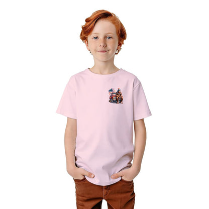 Bigfoot Sasquatch Designs, Kid’s Double Sided Gildan 5000B T Shirt