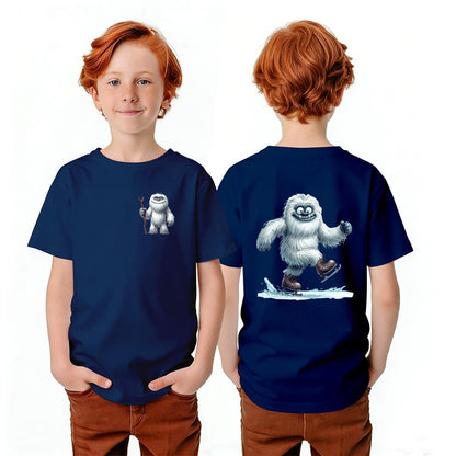 Bigfoot Sasquatch Designs, Kid’s Double Sided Gildan 5000B T Shirt