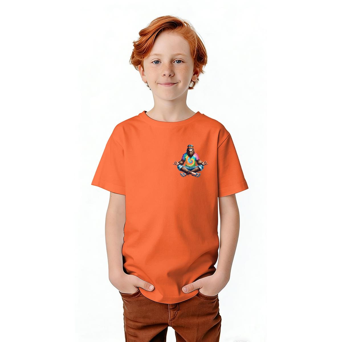 Bigfoot Sasquatch Designs, Kid’s Double Sided Gildan 5000B T Shirt