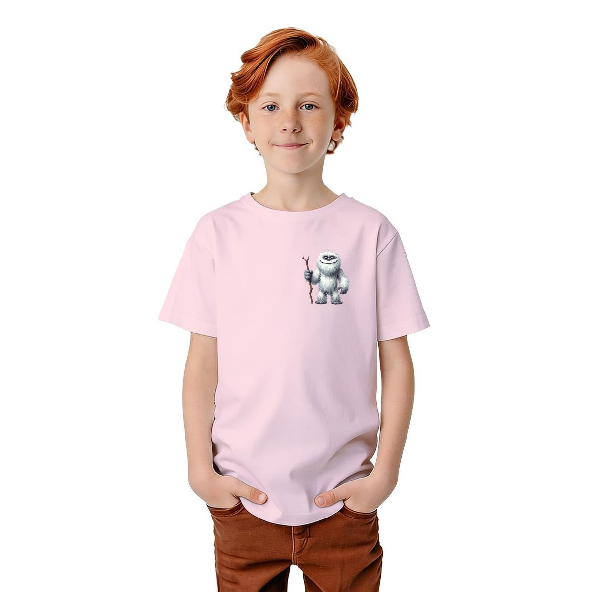 Bigfoot Sasquatch Designs, Kid’s Double Sided Gildan 5000B T Shirt