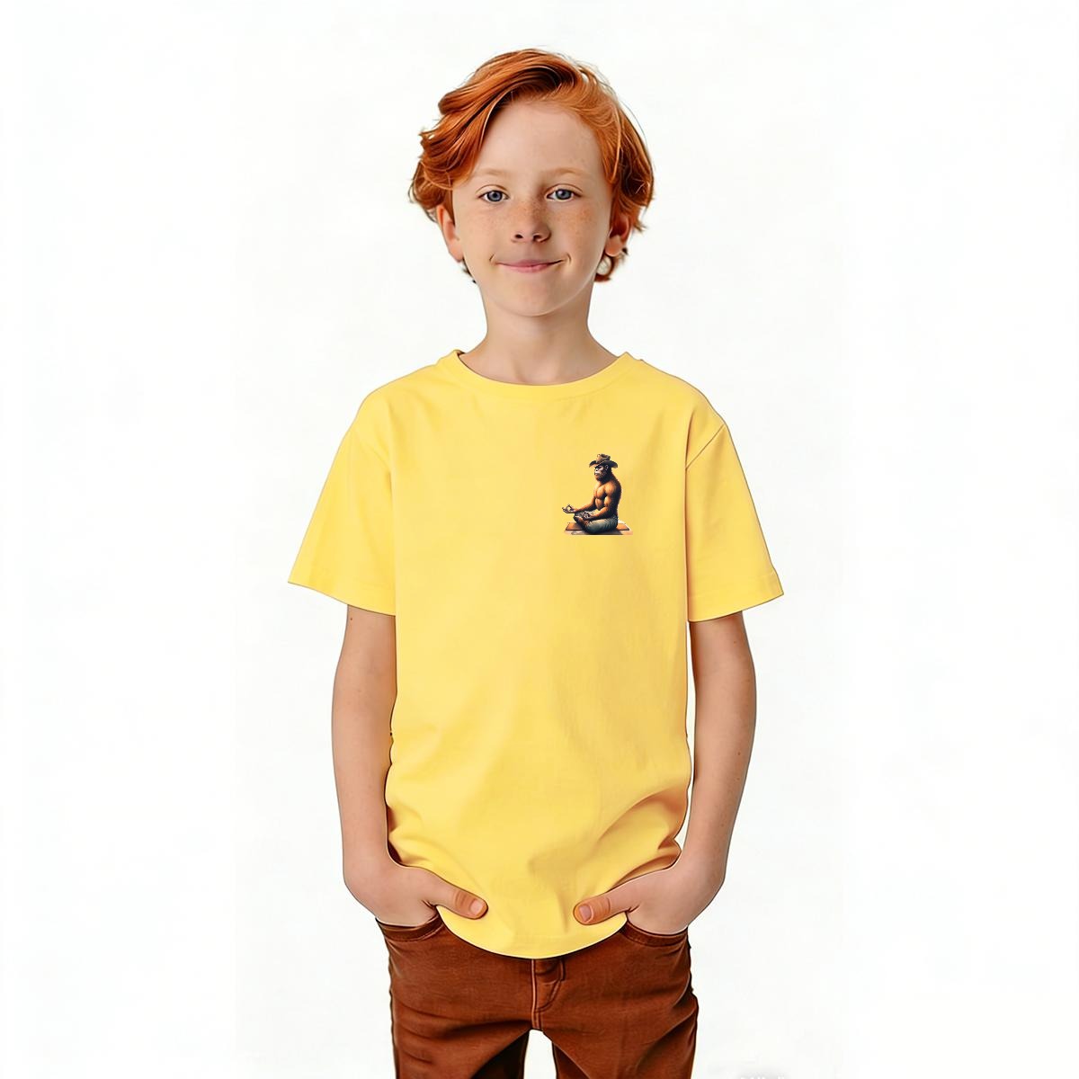 Bigfoot Sasquatch Designs, Kid’s Double Sided Gildan 5000B T Shirt