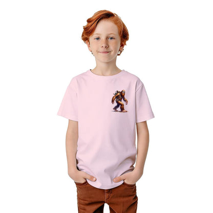 Bigfoot Sasquatch Designs, Kid’s Double Sided Gildan 5000B T Shirt