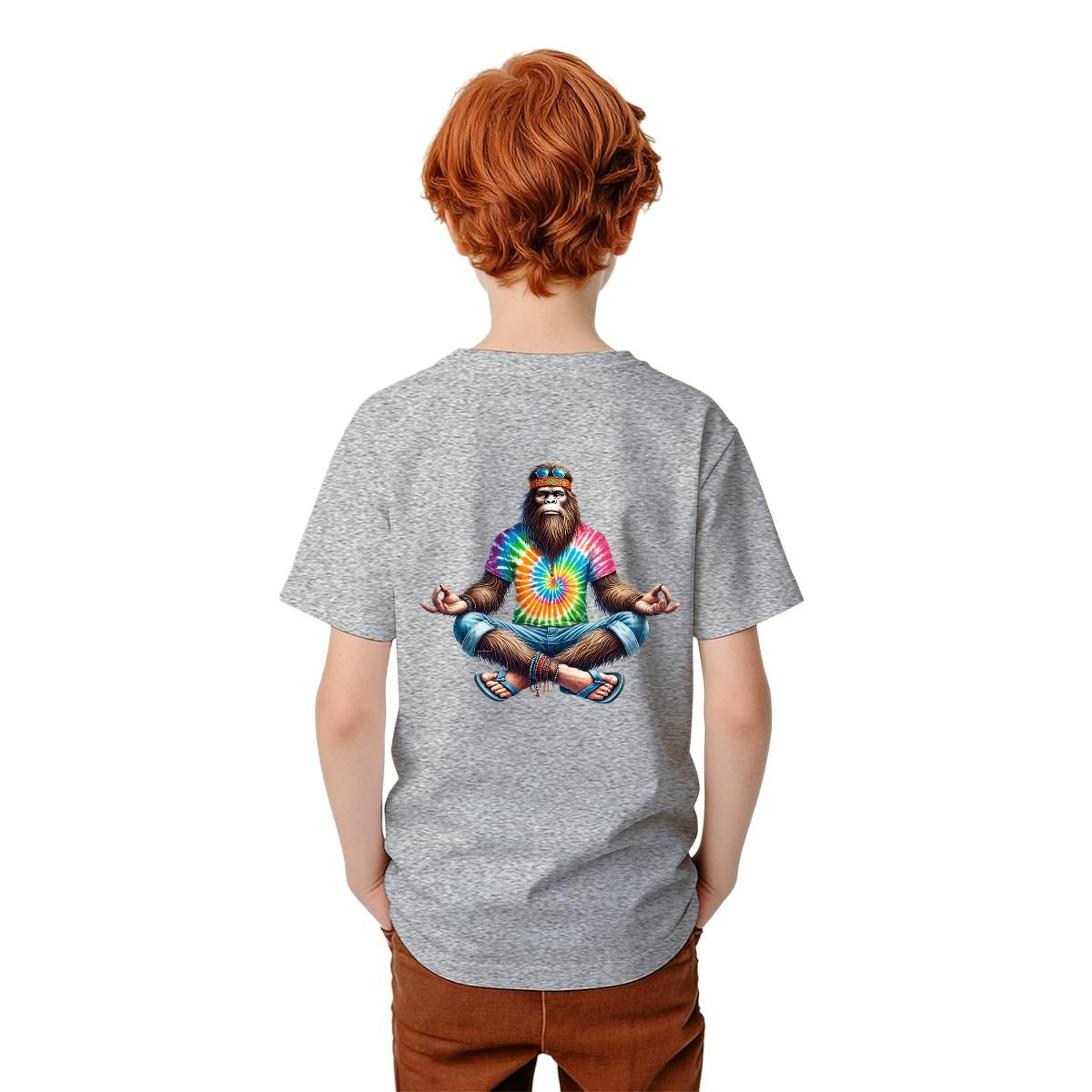 Bigfoot Sasquatch Designs, Kid’s Double Sided Gildan 5000B T Shirt